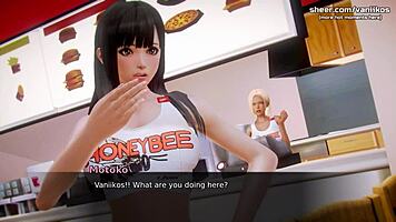 Waifu Academy Beautiful 18yo Petite 18+ Slim Teen 18+ Shows Off Her Perfect Ass and Tits at Job Interview My Sexiest Gameplay Moments Part 30