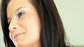 moist teen arranges solo play with toys and fingering