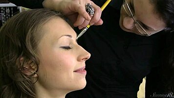 Teen Annett A Dances Nude in Erotic Photoshoot