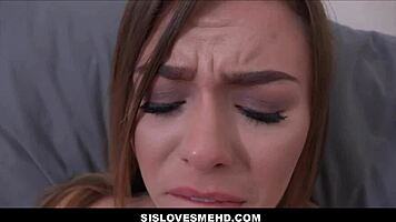 Sislovesmehd Com - Fingering Step Sister Alex Blake’s Pussy in POV Action