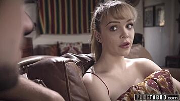 Anxious Aliya Brynn Alone Gives Her Virginity To Escape Being A Target