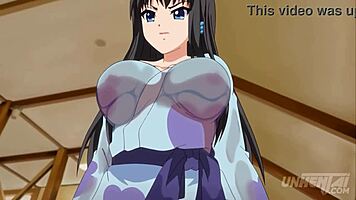 بنت أنمي 18+ بزازها ضخمة تتناكش وتصرخ هنتاي مترجم