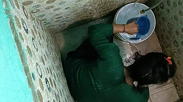 indian girl tabassum nude in bathroom