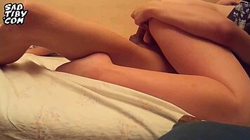 Stepsister Enjoys Rough Doggystyle Sex and Pussy Masturbation with Cumshot Orgasm