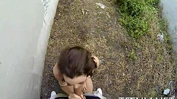 filling legal age teen 18+ager scarlett sawyer face hole with jizz