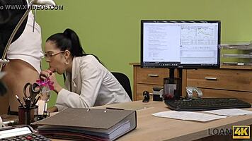 Hidden cam teen blowjob and sex for cash in casting!