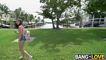 Eliana Rose, low-key freak, rides hard on the bus