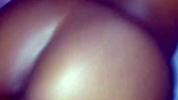 Big Booty Ebony Midget Sneaks In My Houze For Monster Cock Fuckin