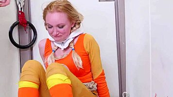 Blonde Slut Loves Gaping Anal with Domination, Rimjob, and Rough Ass to Mouth.