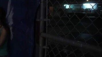 hardcore bondage! rough gangbang slut outdoor!