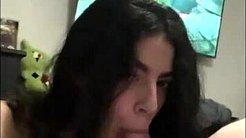 Exotic brunette teen angel gostosa craves cum daily, fucking in reality with small tits and petite body in brazilian cumshot sex.