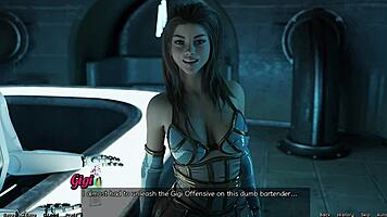 stranded in space 42: encountering a petite 18+ superstar in 3d anime