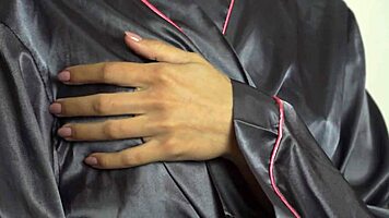 Teen Bitch Plays Tits Masturbation