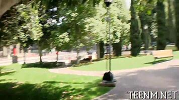 Colombian Teen Cali Hayes Trades Blowjob for Species.