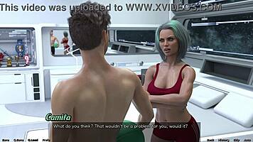 femdom mistress in space owes me kisses