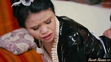 Innocent Maid Gets Pounded By Her Boss
