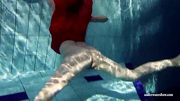 Russian teen 18+ie lucie says, Go underwater swimming?