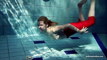 Russian teen 18+ie lucie says, Go underwater swimming?