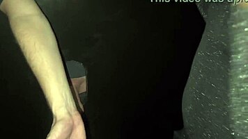 Novinha swings with two guys then fucks on street with cuckold