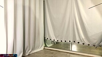 Chubby xxx model fucks photographer on set with monster cock and cum in mouth!