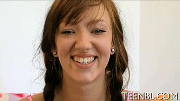 I give sweethearts nasty oral-sex session with cumshot