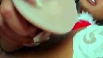 sexy chaturbate whore perfectt33n rams dildo deep into her wet fuckhole