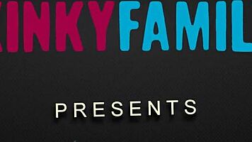 Kinky family moment with stepsister Katie Kush almost caught