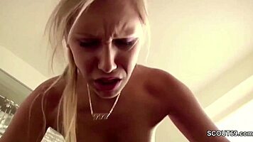 Petite German Office Teen 18+ Slut Fucks During Break