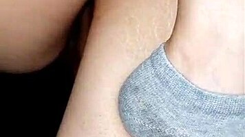 Skinny Blonde Latina Teen Sister Rides Professional And Eats Semen