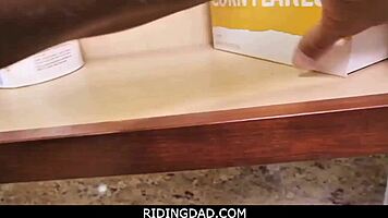 Wow! Asian Stepdaughter Ember Snow Craves Stepfather's Big Dick