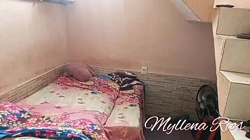 Myllena Rios Feels Rough Doggystyle Fuck And Cumshot In Mouth