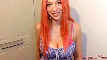 Stepping In to Help My Step-Sister with a Creampie in Bed