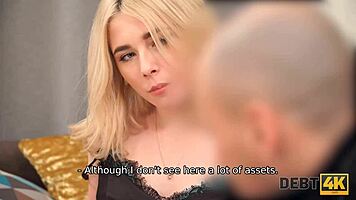 Teen 18+ repays debt with pussy