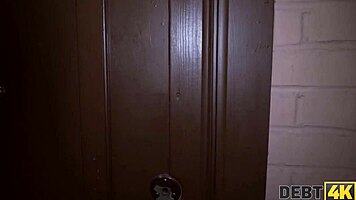 Teen 18+ repays debt with pussy