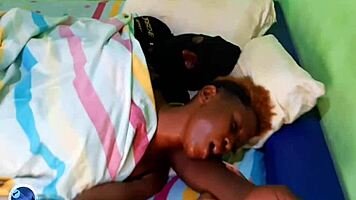 Beautiful Young 18+ Woman Fucks Huge Black Cock in Living Room Chaos