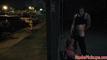 real stranded teen 18+ gets hardfucked in public, damn! 😳