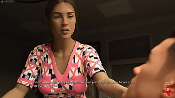 Sara Rides Daddy's Monster Cock