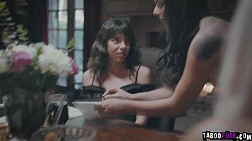 Guests enjoy Reagan Foxx fucking bratty Gina Valentina