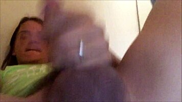 tight asshole stretched by huge butt plug in femdom play