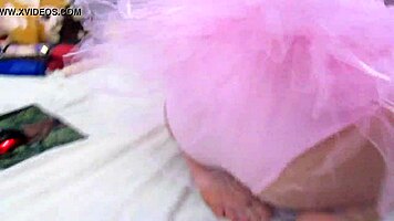 Young Teen Squirts On Huge Cock