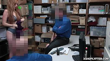 LP Officers Get Double Blowjob From Lauren Phillips, Scarlett Snow