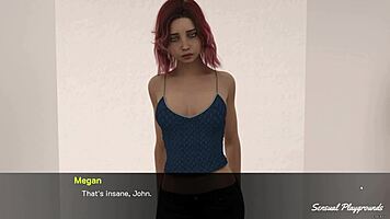 lust theory perfect day pt3 with sensual 3d brunette action