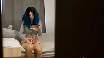 what's my step-sister doing with that big cock in doggystyle?