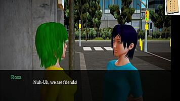 In my new family, the redhead amateur gets erotic sex with tits and ass in the game!
