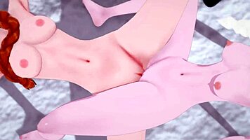 Anna Warms Elsa's Pussy