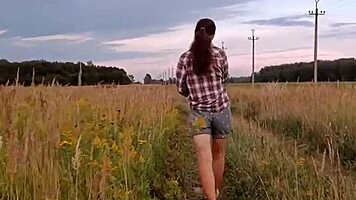 Intense Public Anal With Perfect Body Teen Slut Outdoors