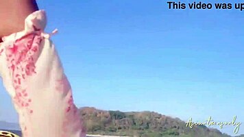 Having Fun With Jet Ski And Beach Activities