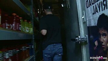 college girl jasmine gets rough public fuck in mall store before party