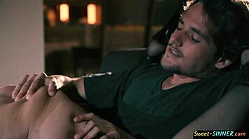 gorgeous blonde gets spanked then styled