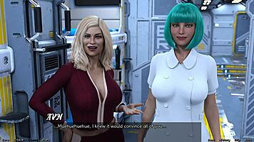 Stranded In Space: Milfs Vs Teens Competition Heats Up